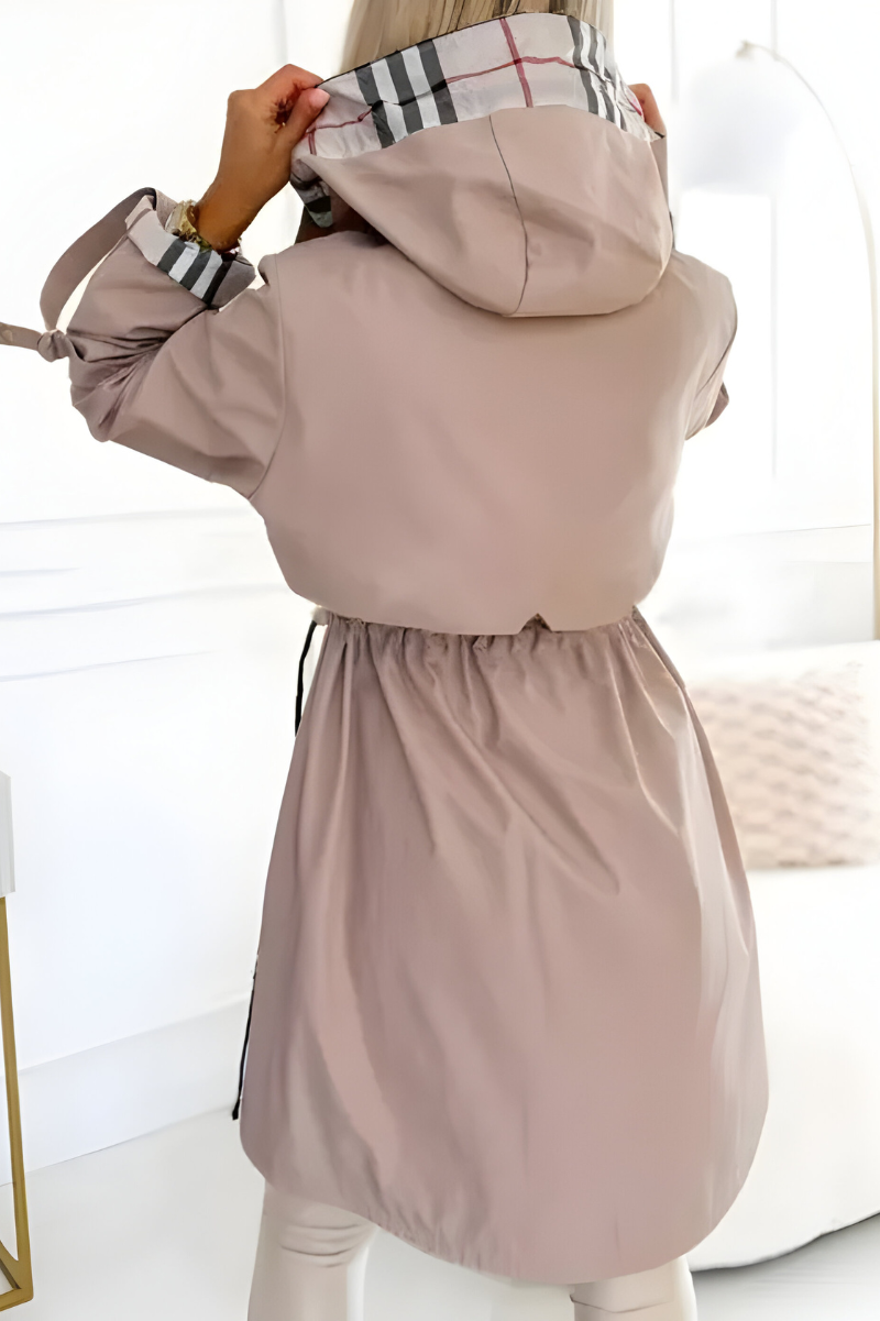 Savi™ | Elegante lichtgewicht parka – Jouw Stijl, Jouw Aura