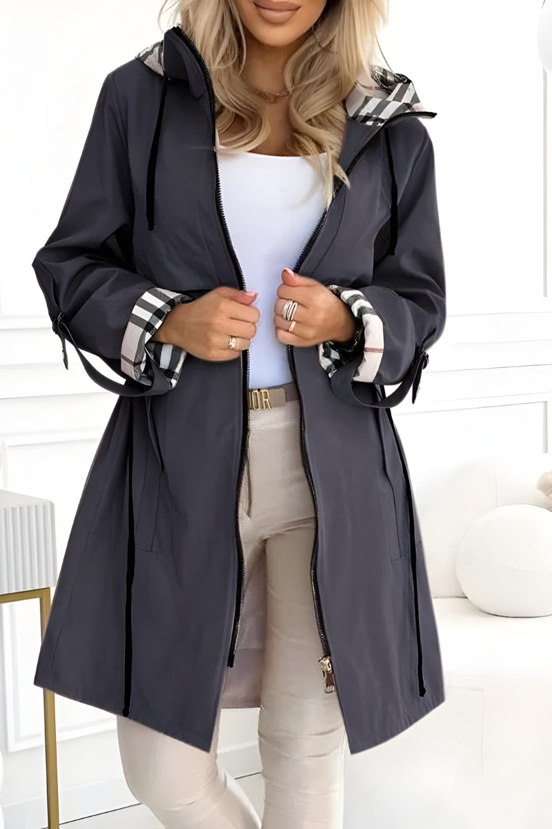 Savi™ | Elegante lichtgewicht parka – Jouw Stijl, Jouw Aura