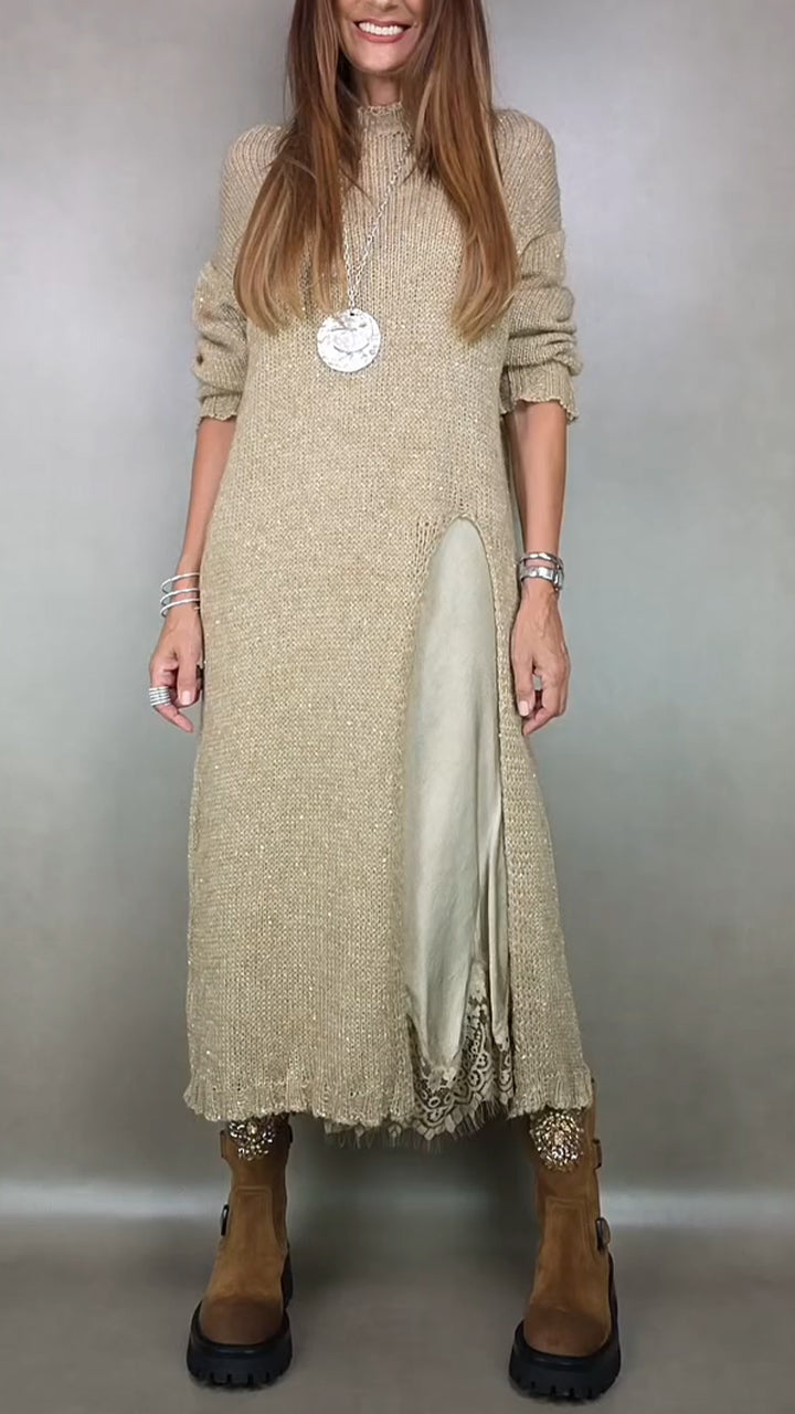 Elarin™ | Complete stijlvolle outfit (Lange trui + jurk)